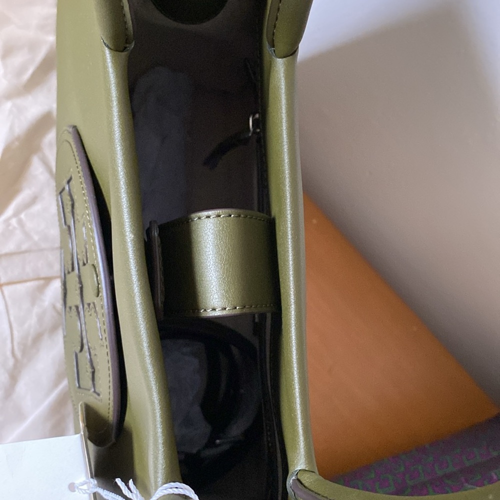 Tory Burch Olive Tote Bag - Picture 9 of 9